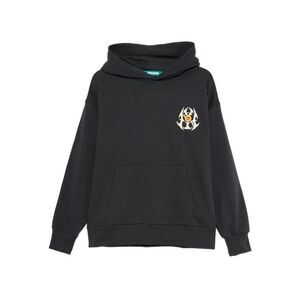 BARROW Graphic Print Long Sleeve T-Shirt Unisex BLACK Jerseys & Knitwear